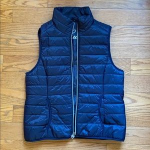 Navy blue Guess down vest
